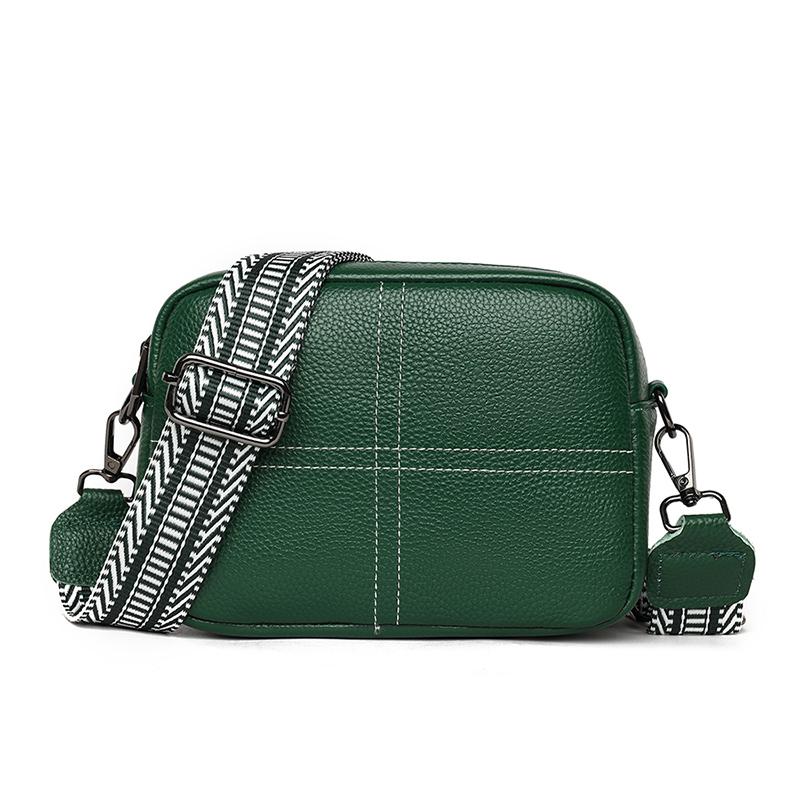 Настоящая кожаная сумка через плечо для женщин, высококачественные кожаные сумки, простой кошелек для телефона Zero