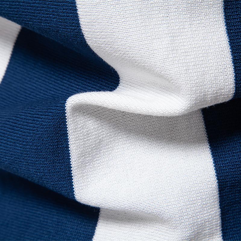 Callaway 2025 Лето Новинка Вышитый Воротник Шерстяная Рубашка Поло Мужская Полосатая Поло Мужской Топ с Короткими Рукавами