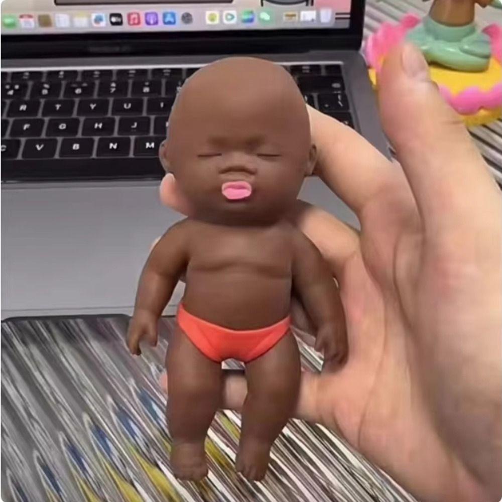 Simulation Baby Squeezing Doll Toy Palm Reborn Doll Slow Rebound Toy Children's Creative Gift