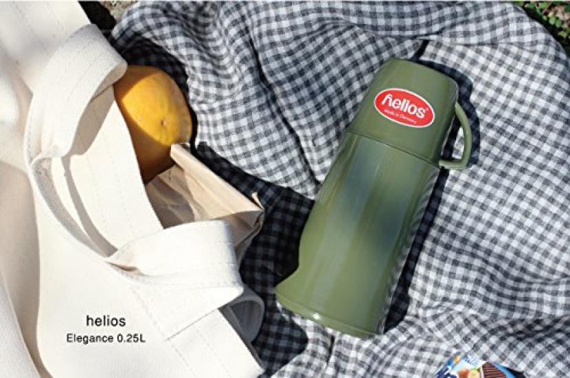 Настольный термос Helios Elegance 250 мл Ледяной голубой 544191