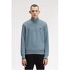 Fred Perry Mens Logo Half Zip Sweatshirt