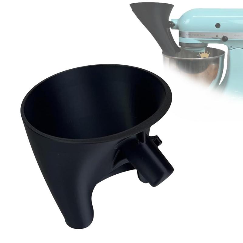 Воронка для Kitchen Aid Конструкция для легкого наливания Предотвращает проливы и беспорядок Обеспечивает направленное наливание как для муки, так и для яичной жидкости