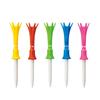 DAIYA GOLF Golf Tee Tomahawk Tee Long Tee Up Height B Type (5 Pieces) 40~50mm TE-510B (cup Color)