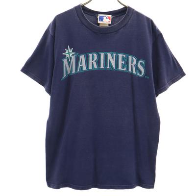 Футболка с коротким рукавом Major League Baseball M Fruit of the Loom Mariners Мужская Б/У