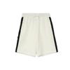 Li Ning Sports Fashion Series Side Color Block Letter Print Breathable Shorts Men Shorts Off-White AKSR289-4