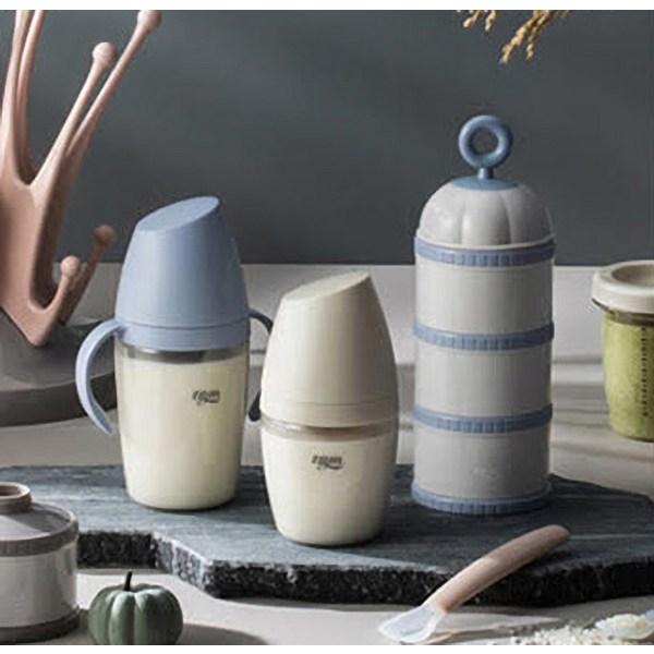 Чашка TGM Tritan для рисовой соломки 240мл, теплый серый, 2 шт.