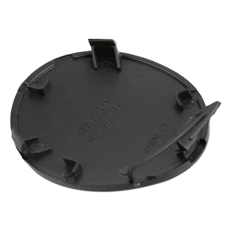 3Pcs 85071BR00A Car Rear Bumper Tow Hook Cap Cover Black For Nissan Qashqai J10 2007-2014-A87Q