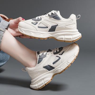 Папины кроссовки женские новые осенние женские туфли универсальные толстые подошвы увеличивают рост повседневные спортивные кроссовки тренд 1102