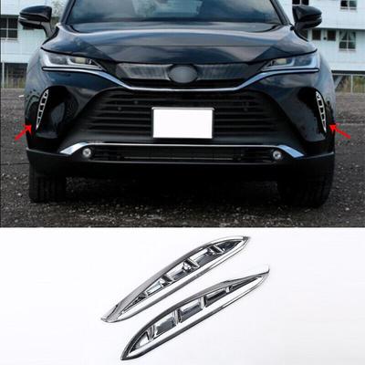 Хромированная накладка на рамку передней воздухозаборной решетки для Toyota Venza Harrier 2021-2023