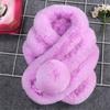 Ветрозащитный, удобный, утолщенный, теплый, шаль, искусственный мех, шарф, воротник, плюшевые шарфы