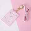 Mong of Deer Blossom Necklace Type Card Wallet