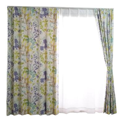 Шторы-занавески Suminoe Disney Blackout Carnival 100 x 135 см, светло-голубые, 1 шт. M1053