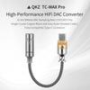 QKZ TC MAX Pro USB Type C на 3,5 мм Усилитель для наушников Аудиодекодер IEM Усилитель Адаптер для мобильного телефона HiFi ЦАП Чип CX31993/KT02F20
