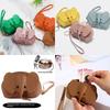 Cute Small Elephant Wallet Cosplay Anime Pu Purse Elephant Japanese Bag Backpack Pendant Creative Lipstick Zipper Card Bag