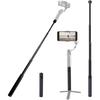 150cm Extension Rod Portable Selfie Stick Long Pole Invisible for GoPro Insta360 DJI Feiyu Action Camera Microphone Stand 7