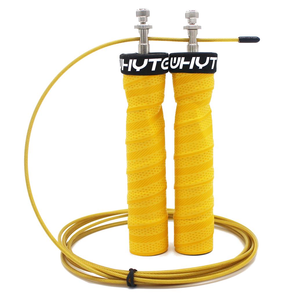 Скакалка с подшипником, скакалка для прыжков, оборудование для тренировок для мужчин, стальная проволока, домашний тренажерный зал, упражнения и фитнес, тренировки по боксу ММА