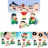 Adorable Crayon Shinchan Pvc Figurine Set Cute Cartoon Blind Box Collection