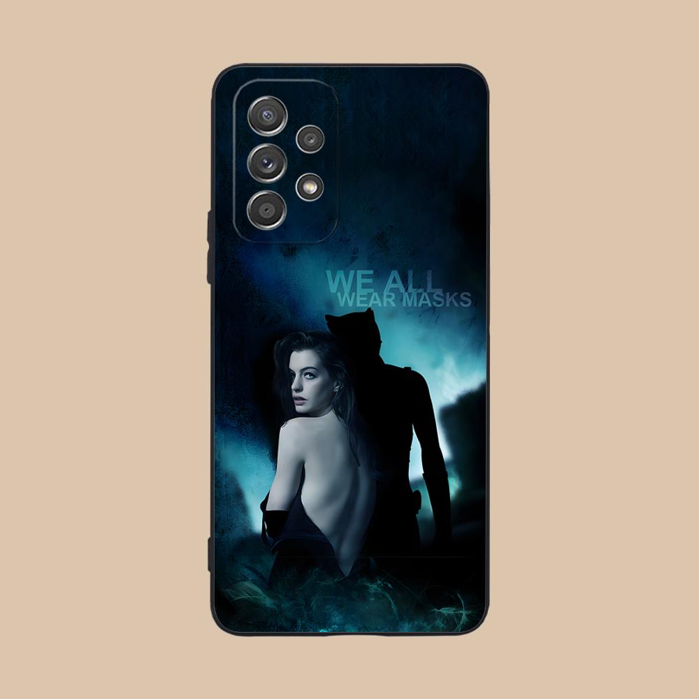 Чехол для мобильного телефона Anne Hathaway для Samsung Galaxy A56 55 54 53 52 51 36 35 34 23 16 15 5G Цветной чехол Красивый роскошный чехол