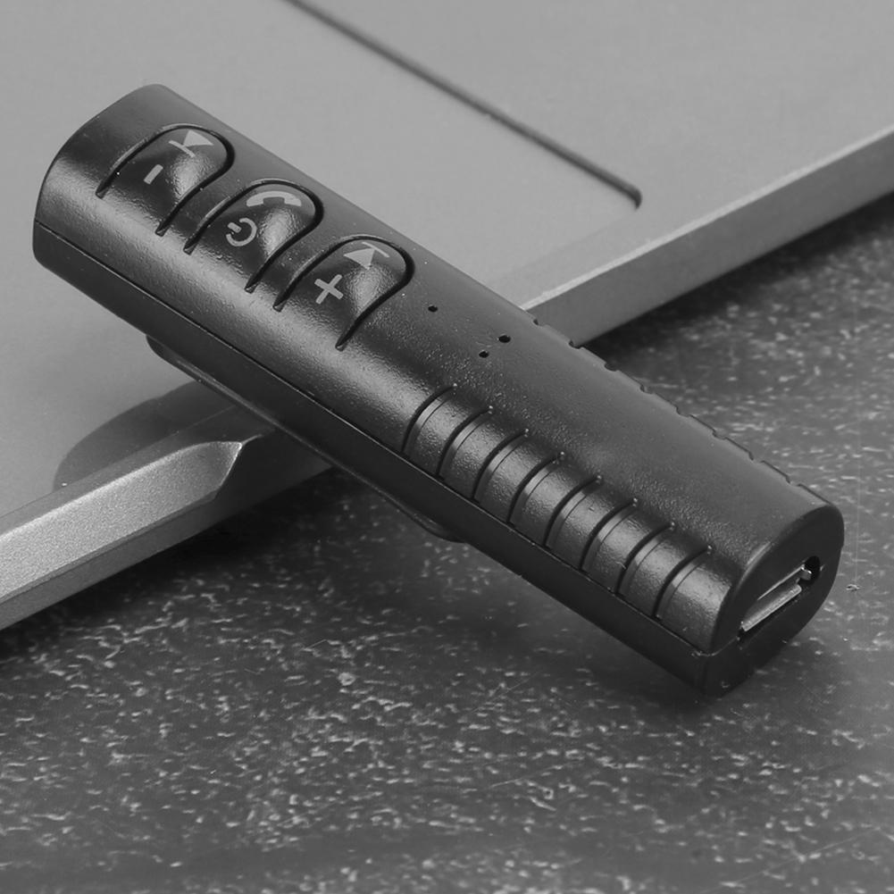 Адаптер AUX 3,5 мм Bluetooth V5.0, беспроводной приемник музыки для динамика, Plug and Play