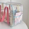 Bag Large Capacity Waterproof Storage Bag Waterproof Beach Bag Transparent Makeup Bag PVC Tote Bag