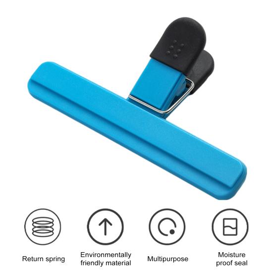 Зажимы для пищевых пакетов, сверхмощные зажимы для пакетов с чипсами для кухонных закусок, овощей, фруктов, прочный герметичный зажим для хранения продуктов питания