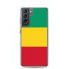 Coque Téléphone - Samsung - Galaxy S21 Plus - Drapeau Guinée - Souple - Multicolore