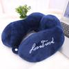 Cute U-Shaped Neck Support Pillow for Travel & Nap - Cartoon Design