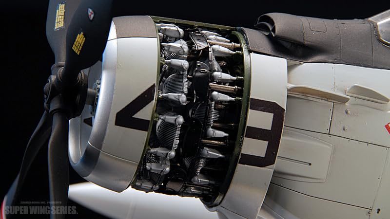 SWS Skyraider Navy Type Injection Plastic Kit Zoukei-mura 1/32 A-1H