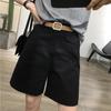 Plus Size High-Waist Cotton Shorts & Top Summer Set for Women