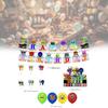 Праздничный набор декораций для дня рождения Incredibox Sprunki с разноцветными шарами и баннерами