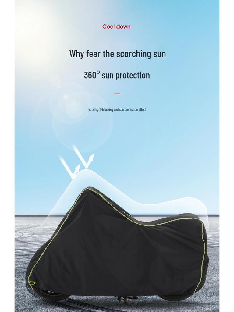Waterproof Sun-Protective Cover for Yadea Electric Scooters and Motorcycles