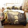 Luxury New 3D Print Game Dark Souls Bedding Set Duvet Cover Bed Set Quilt Cover Pillowcase King Queen Boys Adult Bedding Set