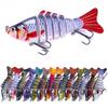 Lifelike Fishing VIB Lures for Bass Lures Multi Jointed Swim Baits Slow Sinking Hard Trout Bionic Perch Lure Fishing Kits Freshwater Saltwater
