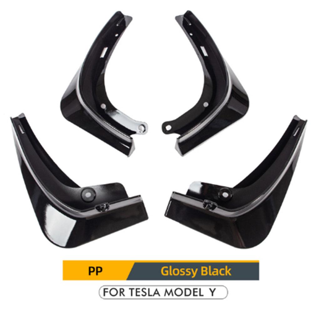 4 шт./компл. для Tesla Model 3 2017 брызговики защитные щитки ABS карбоновое волокно узор брызговик модель Y 2023 2022 авто