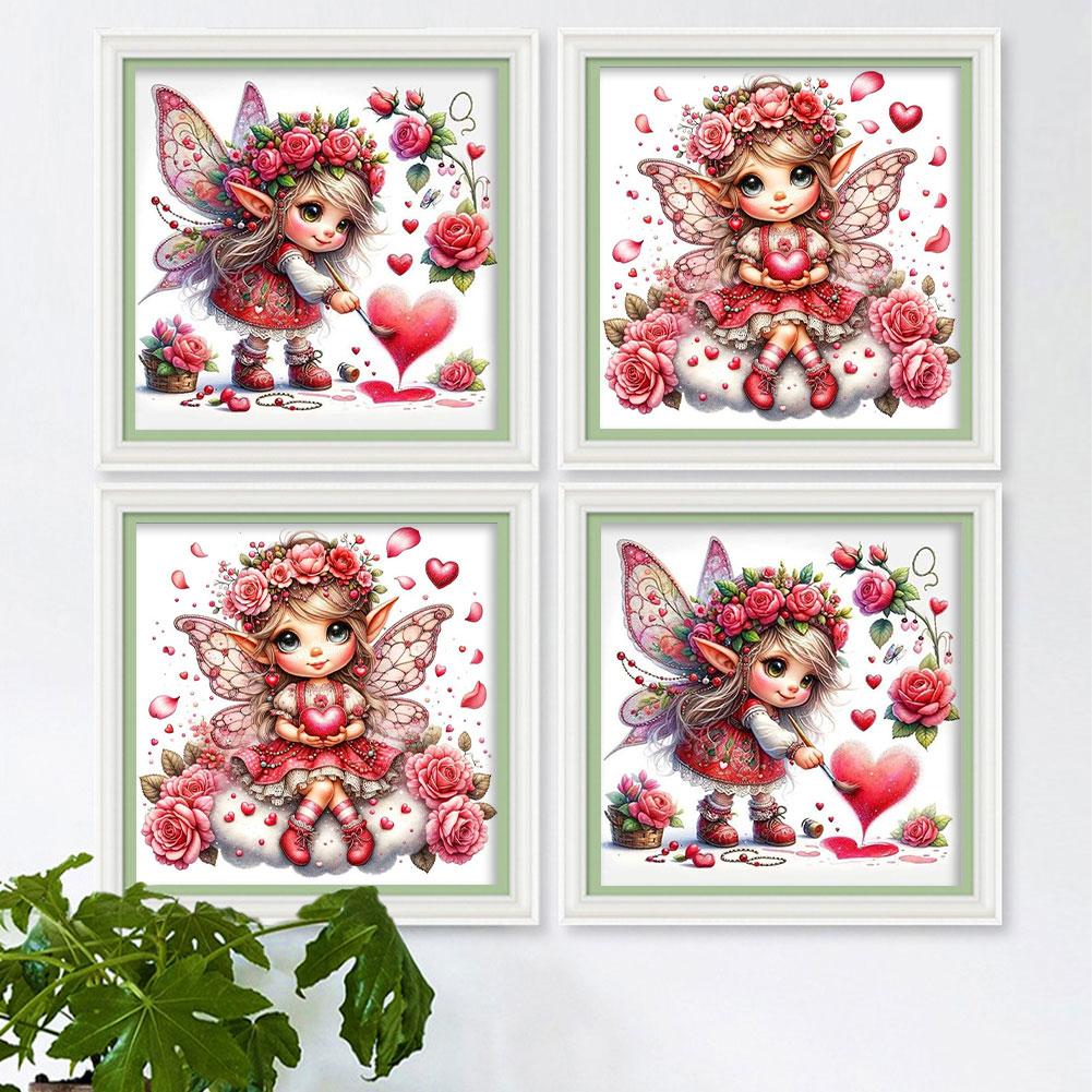 Набор для вышивки крестиком с изображением животных из эко-хлопка A# 11CT