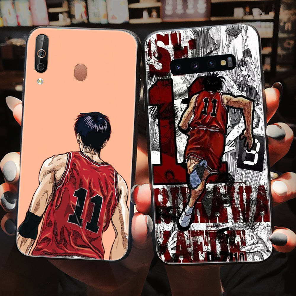 W-37 SLAM DUNK Soft Case for Samsung A04s A05s A10s A11 A12 A14 A15 A22 A23 A32 A50S M31 M51 M52 M53 A25 A30S A51 A52 A55 A70 A71 A72 S10 S9