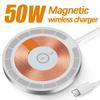 50W Fast Magnetic Wireless Charger For Iphone12 12Pro13 13Mini Fast Charging for Samsung Xiaomi Mi Fast Charger