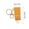 with Bottle Cover Hand Sanitizer Bottles Refillable Bottles with Keychain Holder Cosmetic Container