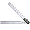 Digital Angle 360 with Hold Zero Stainless Steel LCD Angle Angle Gauge Ruler, Degree, 200mm, Function, Reset, Display, Protractor, Ruler,