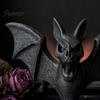 Настольное украшение для вечеринки 3D-печатная фигурка летучей мыши, готическая черная скульптура, жуткая темная эстетика, домашний декор, для Хэллоуина, полки, стола