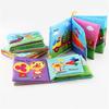 Baby Cloth Book Fruits Animals Cognize Puzzle Book Infant Kids Early Learning Educational Fabric Books Toys