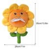 28 x 28 cm Sunflower Plush Car Tissue Box  Car Rear Seat Backrest Tissue Storage