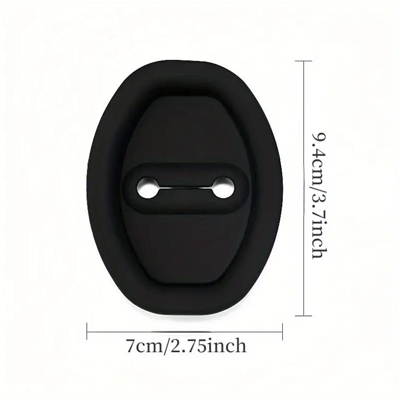 4 ШТ. Универсальные резиновые втулки для дверных замков General Motors, защитные накладки, амортизаторы для дверей, противоударная паста