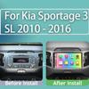 4G Carplay 2din Android автомобильный радиоприемник мультимедиа видеоплеер для Kia Sportage 3 SL 2010 - 2016 навигация GPS стерео головное устройство BT