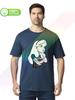 100% Cotton Round Neck Heavy Weight Men's T-shirt Gothic Punk Tattooed Princess Alice In Wonderland Swag S-xxxl Tops Tees