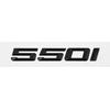 ABS Car Rear Trunk Letters Logo Badge Emblem Sticker For BMW 5 Series 520i 525i 528i 530i 535i 540i 523i E39 E60 E61 F10 F11 G30 ir2