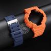 Силиконовый корпус и ремешок для часов Casio GA-100/110/120/140 GD-100/110/120 5081 5229 матовый/прозрачный TPU аксессуар