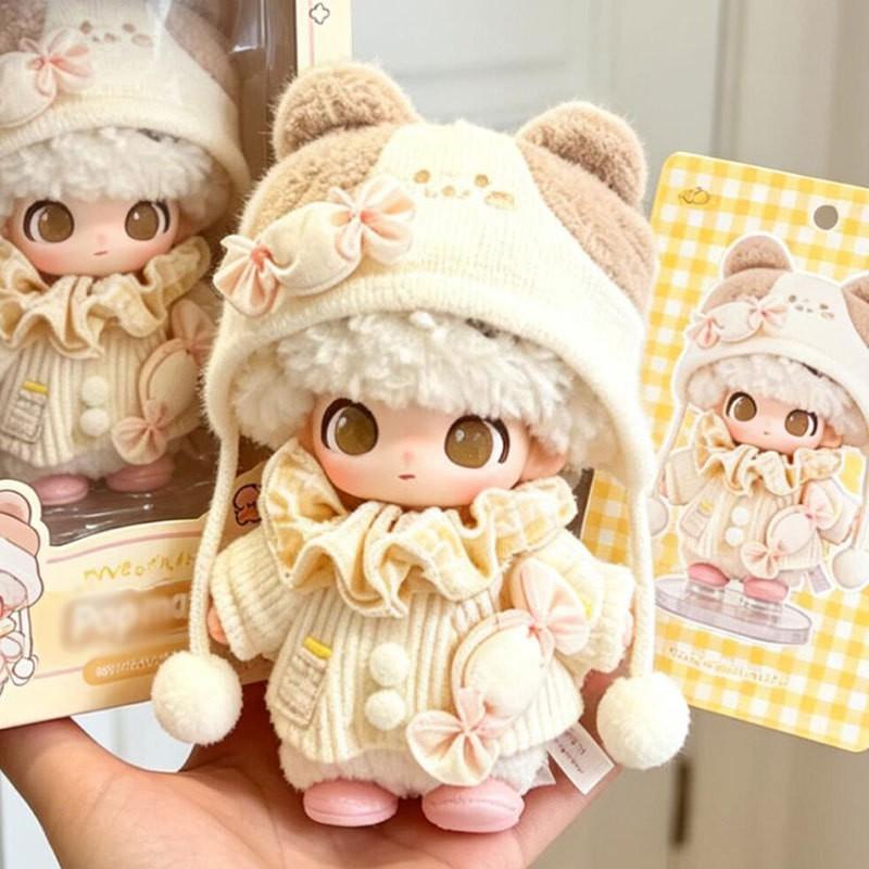 Dimoo Secret Theater Club 15cm Doll Outfit Set - Gentle Lamb Costume Collectible Figure