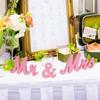 1 Set Wooden Mr  And  Mrs  Letter  Ornament Wedding Props Large Photography Props