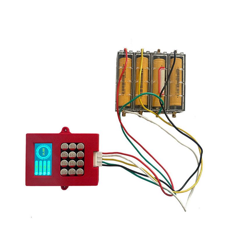Heltecbms 5A Lipo/lifepo4 active balancer 4s with Voltage Dispaly 12V Lithium Battery Energy transfer Active Equalizer